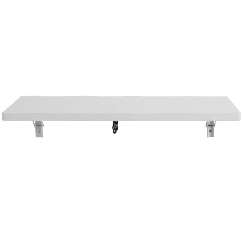 Bureau mural flottant, Table pliable pour la maison ou le bureau