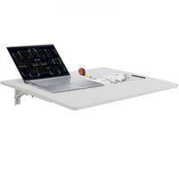 Bureau mural flottant, Table pliable pour la maison ou le bureau