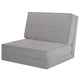 Costway Chaise Pliante Convertible, Fauteuil Inclinable et Lit d'Appoint