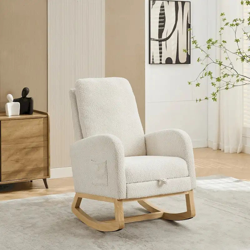 Fauteuil à bascule de 25,4 W pour chambre de bébé