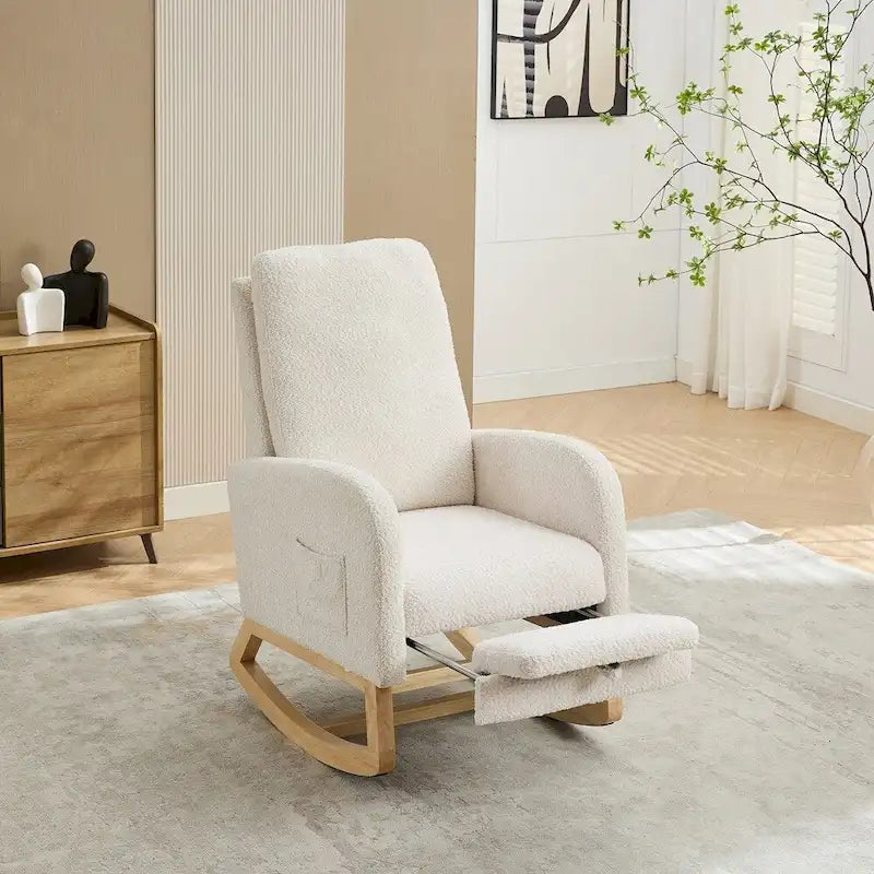 Fauteuil à bascule 25.4W pour chambre de bébé