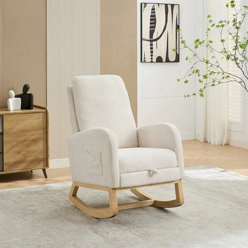 Fauteuil à bascule 25.4W pour chambre de bébé
