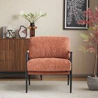 27.56 Fauteuil d'appoint moderne avec coussins moelleux