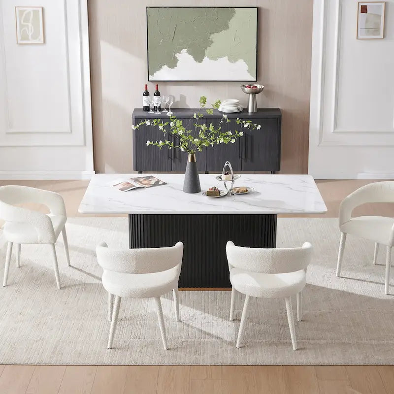 Chaises de salle à manger modernes Fort Boucle (lot de 6)