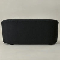 KINWELL Causeuse Rembourrée en Sherpa Canapé Bouclé, 68W