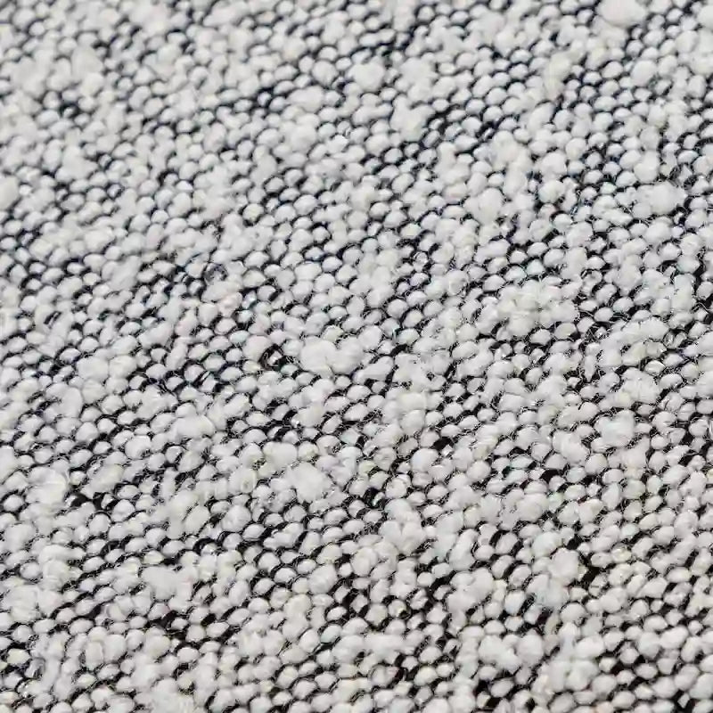 KINWELL Causeuse Rembourrée en Sherpa Canapé Bouclé, 68W
