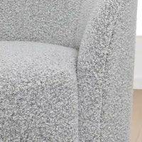 KINWELL Causeuse Rembourrée en Sherpa Canapé Bouclé, 68W