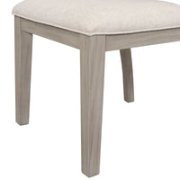 Ensemble de salle à manger 7 pièces moderne Billet en bois de chêne naturel Furniture of America