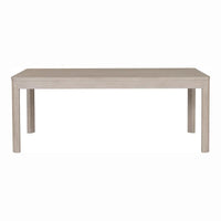 Ensemble de salle à manger 7 pièces moderne Billet en bois de chêne naturel Furniture of America
