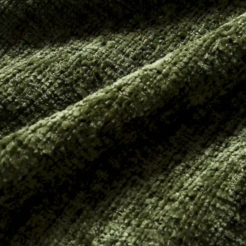 116-Canapé d'angle moderne en chenille avec mousse haute densité, aucun assemblage requis