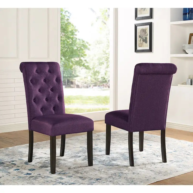 Ensemble de table à manger ronde 5 pièces, ensemble de mobilier de salle à manger avec table à manger à croisillons et 4 chaises rembourrées