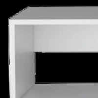 Meuble TV mural moderne 59 Meuble TV flottant avec étagères et gestion des câbles - 10.4H x 59.1W x 12.6D