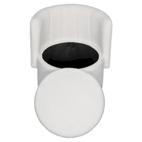 Fauteuil pivotant en tissu bouclé avec rangement pour salon, gris