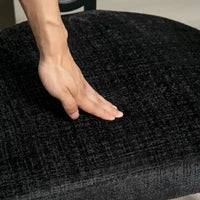 Chaise d'appoint moderne en PU pour le salon ou la salle à manger