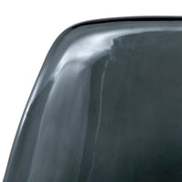 Chaise d'appoint de banquet en acrylique Dover avec pieds Eiffel pour intérieur, extérieur, maison, bureau, salon et cuisine