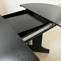 Table à manger pour cuisine de ferme avec plateau de table ovale extensible