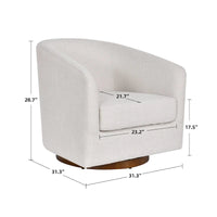 Fauteuil pivotant moderne 31 W fauteuil barillet