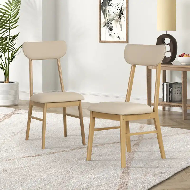Ensemble de table à manger rectangulaire 6 pièces avec 4 chaises de salle à manger rembourrées et banc, ensemble de table à manger moderne décontracté pour cuisine