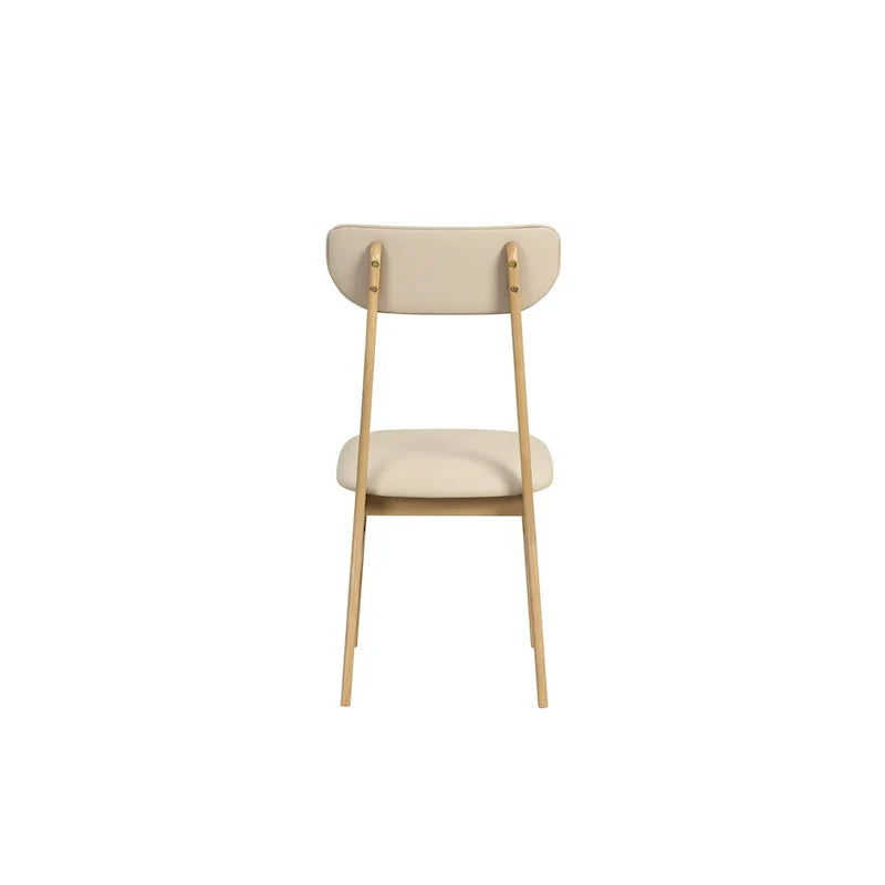 Ensemble de table à manger rectangulaire 6 pièces avec 4 chaises de salle à manger rembourrées et banc, ensemble de table à manger moderne décontracté pour cuisine