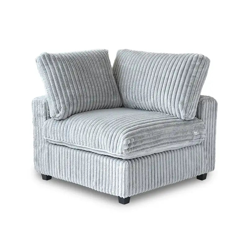 Canapé sectionnel modulable 157.48, canapé-lit moderne à assise profonde pour salon