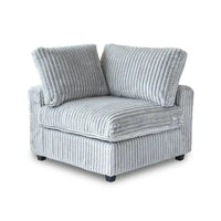 Canapé sectionnel modulable 157.48, canapé-lit moderne à assise profonde pour salon