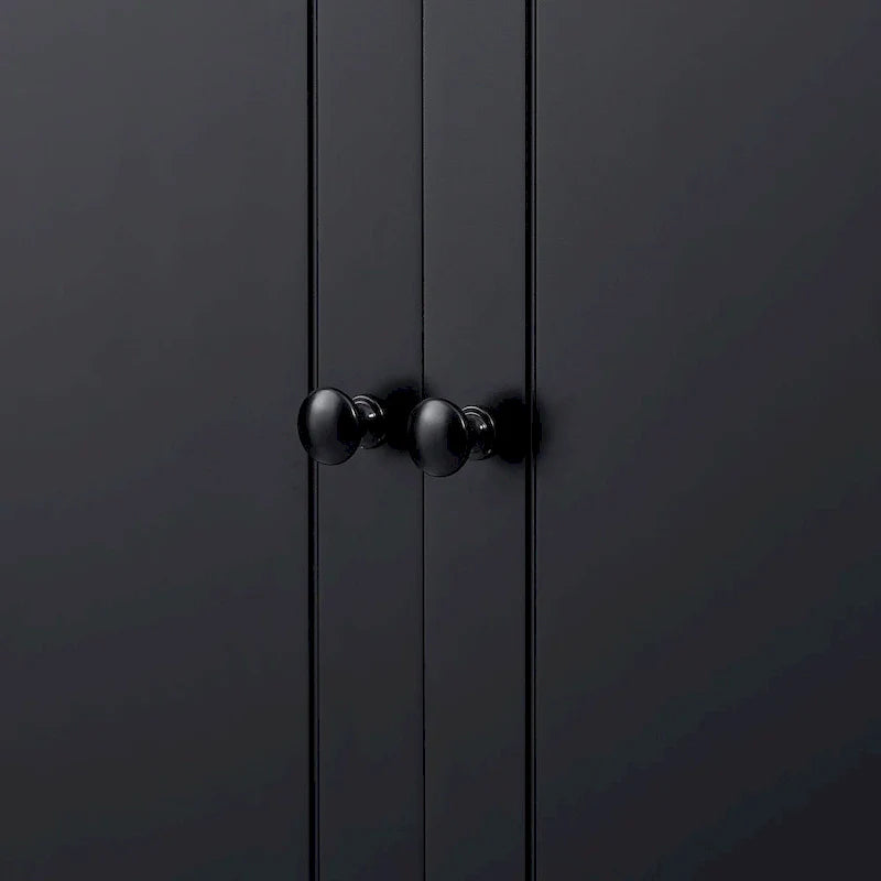 Armoire de rangement à 2 portes et 4 tiroirs pour salle de bain ou bureau