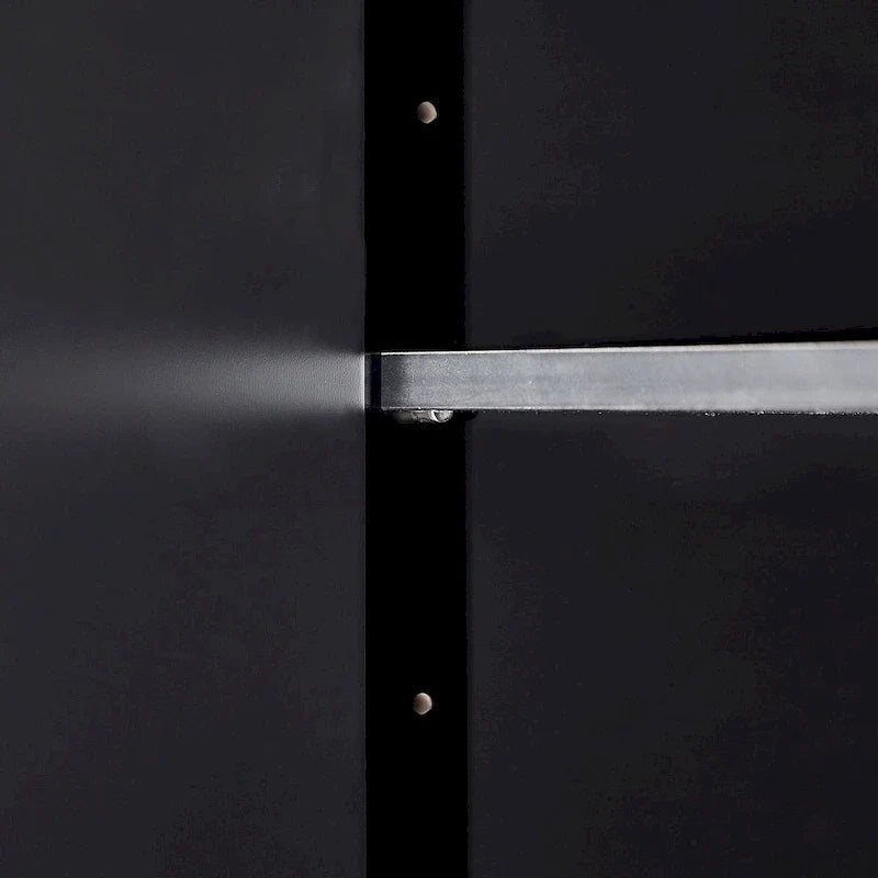 Armoire de rangement à 2 portes et 4 tiroirs pour salle de bain ou bureau