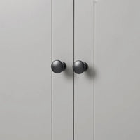 Armoire de rangement à 2 portes et 4 tiroirs pour salle de bain ou bureau