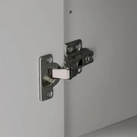 Armoire de rangement à 2 portes et 4 tiroirs pour salle de bain ou bureau