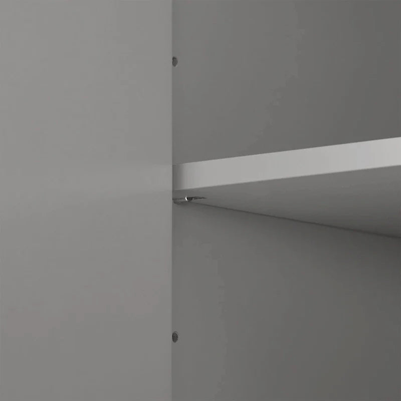 Armoire de rangement à 2 portes et 4 tiroirs pour salle de bain ou bureau