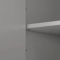 Armoire de rangement à 2 portes et 4 tiroirs pour salle de bain ou bureau