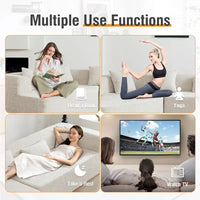 Canapé modulable surdimensionné minimaliste confortable en polyester 127,5, livré compressé