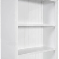 Bibliothèque haute polyvalente avec éclairage LED et multiples options de rangement pour la maison