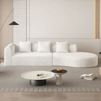 123.2 Sofa Sectionnel 4 Places Cloud en Velours Côtelé