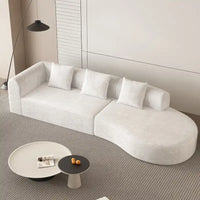 123.2 Sofa Sectionnel 4 Places Cloud en Velours Côtelé