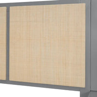 Lit plateforme Queen Size en bois massif avec tables de chevet intégrées et lampes de tête de lit