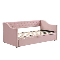 Lit de repos moderne pour une personne avec lit gigogne relevable
