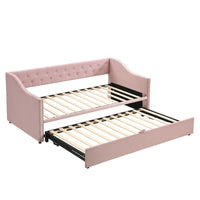 Lit de repos moderne pour une personne avec lit gigogne relevable