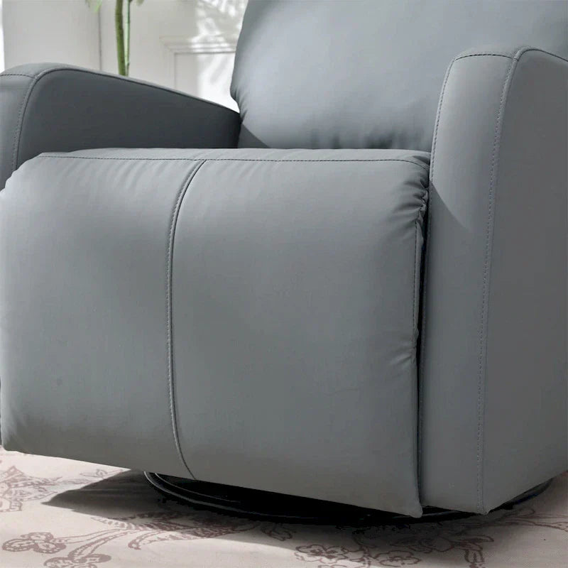 Fauteuil Inclinable Pivotant Électrique en PU avec Rotation 270°, Inclinaison Électrique 95-160° et Double Port USB - Capacité 330lb