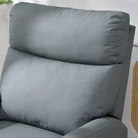 Fauteuil Inclinable Pivotant Électrique en PU avec Rotation 270°, Inclinaison Électrique 95-160° et Double Port USB - Capacité 330lb