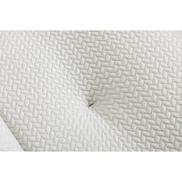 Fauteuil d'appoint capitonné moderne beige 53,15 boutons avec mousse pure et grand coussin pour salon