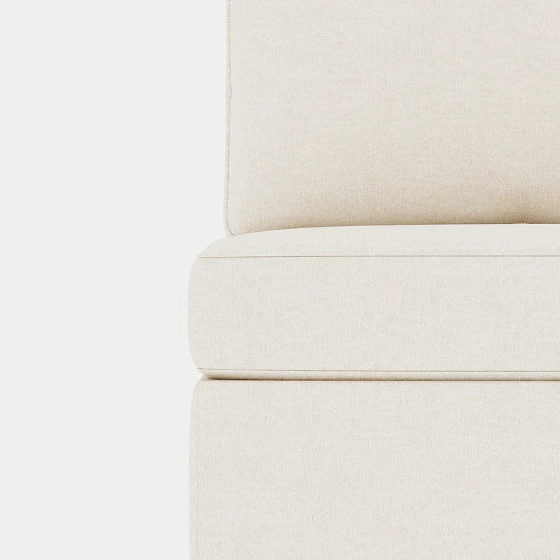 Canapé modulable convertible beige 129 8 places avec rangement