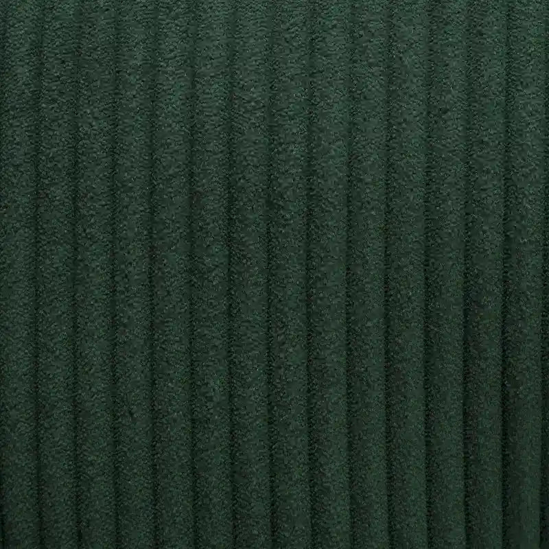 Canapé Modulable 3 Places Vert Forme L 81.1 pouces avec Méridienne Réversible et Rangement, Canapé-Lit en Velours Moelleux pour Salon