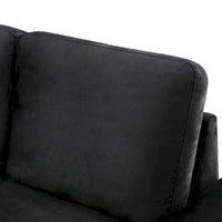 Canapé sectionnel 84.75 en forme de L 5 places avec lit escamotable, ottoman de rangement, rangement d'accoudoir dissimulé & charge USB