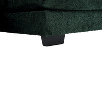 Canapé Sectionnel 4 Places Moderne en Chenille Forme U 110.63 pouces avec Doubles Coussins, 2 Méridiennes et Mousse Haute Densité