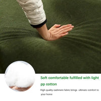 Ensemble canapé modulable minimaliste en L 4 places avec méridienne de 129,5 cm