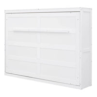 Lit escamotable en bois, gain de place