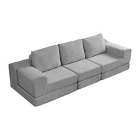 Canapé-lit modulaire 108 en mousse avec mousse à mémoire de forme et base à ressorts