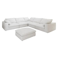Canapé Nuage Modulable Grande Taille Canapé-Lit en Duvet pour Salon