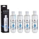 Lot de 4 filtres à eau de rechange pour réfrigérateur LG LT1000P ADQ747935